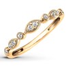 Thumbnail Image 4 of Previously Owned Diamond Anniversary Band 1/10 ct tw Round-cut 10K Yellow Gold