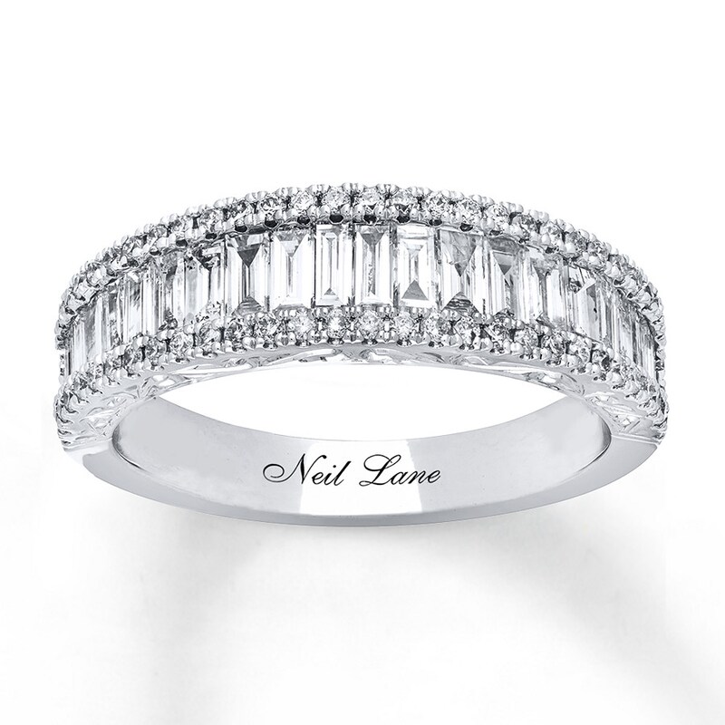 Main Image 1 of Previously Owned Neil Lane Diamond Band 1-1/6 carats tw 14K White Gold