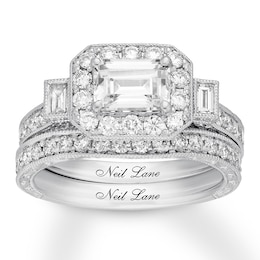 Previously Owned Neil Lane Bridal Set 2 ct tw Diamonds 14K White Gold