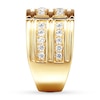 Thumbnail Image 3 of Previously Owned Men's Diamond Band 1 carat tw Round-cut 14K Yellow Gold
