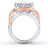 Thumbnail Image 2 of Previously Owned Ever Us Two-Stone Ring 2 ct tw Diamonds 14K Two-Tone Gold