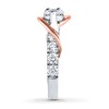 Thumbnail Image 3 of Previously Owned Ever Us Two-Stone Ring 2 ct tw Diamonds 14K Two-Tone Gold