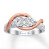 Thumbnail Image 1 of Previously Owned Ever Us Two-Stone Ring 1-1/2 ct tw Diamonds 14K Two-Tone Gold
