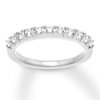 Thumbnail Image 1 of Previously Owned Diamond Anniversary Band 1/2 carat tw Round-cut 14K White Gold