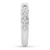 Thumbnail Image 3 of Previously Owned Diamond Anniversary Ring 5/8 ct tw Round 10K White Gold