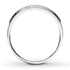 Thumbnail Image 2 of Previously Owned Men's Diamond Band 1/4 ct tw Round 10K White Gold