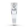 Thumbnail Image 3 of Previously Owned Men's Diamond Band 1/4 ct tw Round 10K White Gold