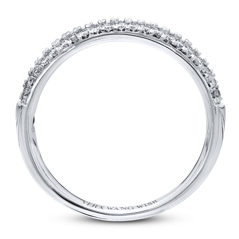 Main Image 2 of Previously Owned Vera Wang WISH 3/8 Carat tw Diamonds 14K White Gold Band