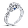 Thumbnail Image 3 of Previously Owned Vera Wang WISH 1 Carat tw Diamonds 14K White Gold Ring