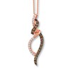 Thumbnail Image 1 of Previously Owned Le Vian Chocolate Diamonds 1/4 ct tw Necklace 14K Gold