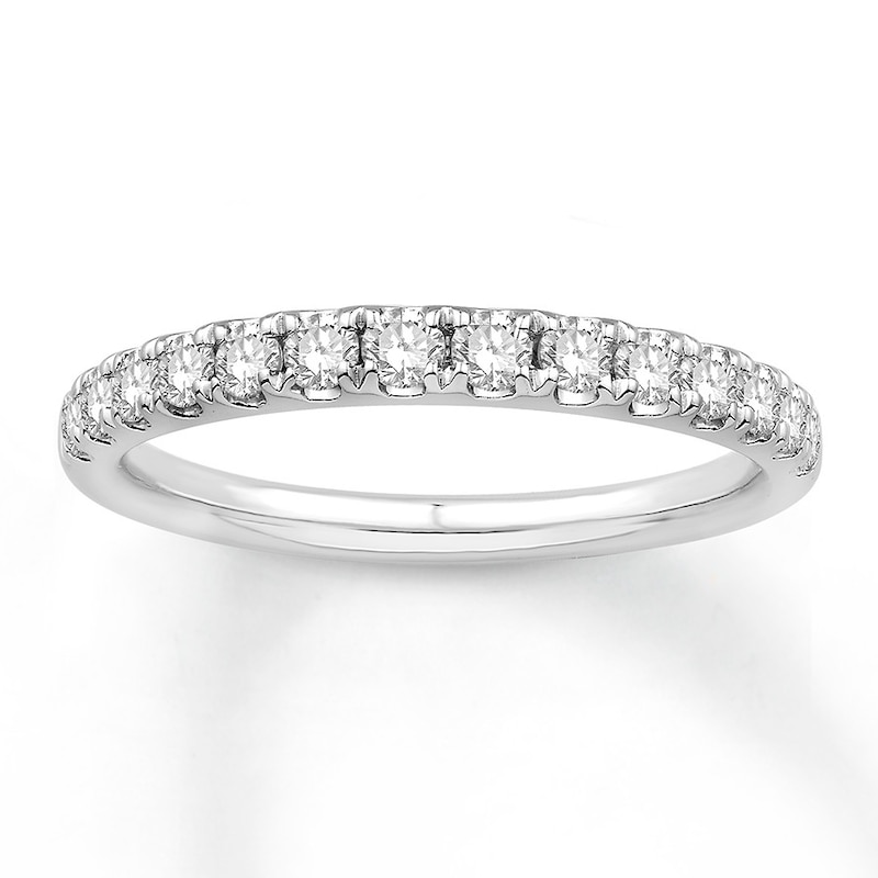 Previously Owned Colorless Diamond Anniversary Band 1/2 ct tw 14K White Gold