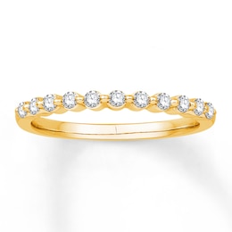Previously Owned Diamond Anniversary Band 1/4 ct tw Round 14K Yellow Gold