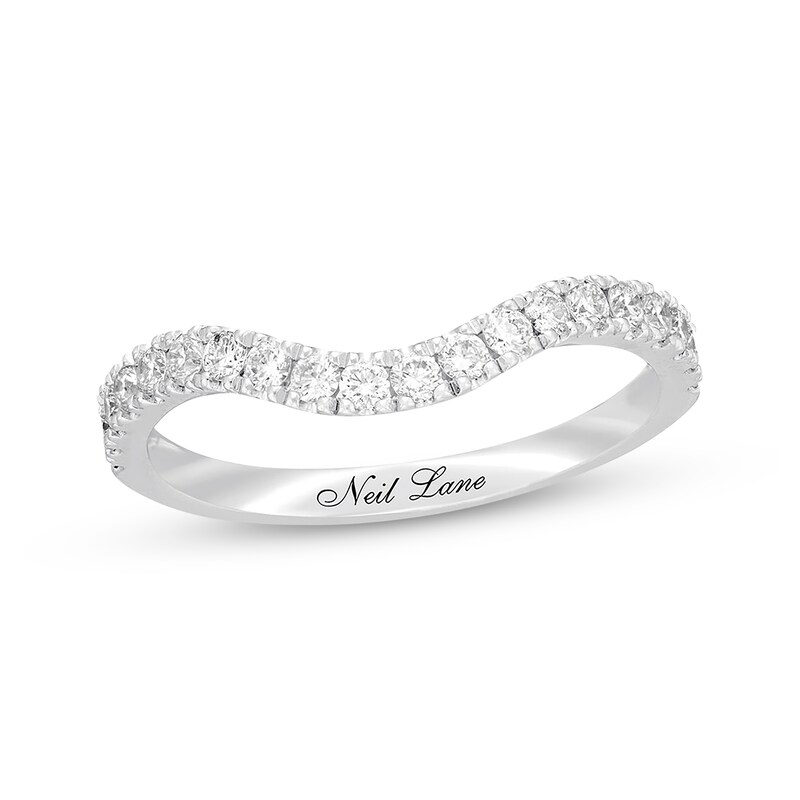 Previously Owned Neil Lane Wedding Band / ct tw Diamonds 14K White Gold