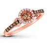 Thumbnail Image 1 of Previously Owned Le Vian Chocolate Diamonds 1/3 ct tw Ring 14K Strawberry Gold