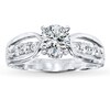 Thumbnail Image 3 of Previously Owned Diamond Ring Setting 3/8 ct tw Round-cut 14K White Gold