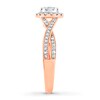 Thumbnail Image 3 of Previously Owned Diamond Promise Ring 3/8 ct tw Round-cut 10K Rose Gold