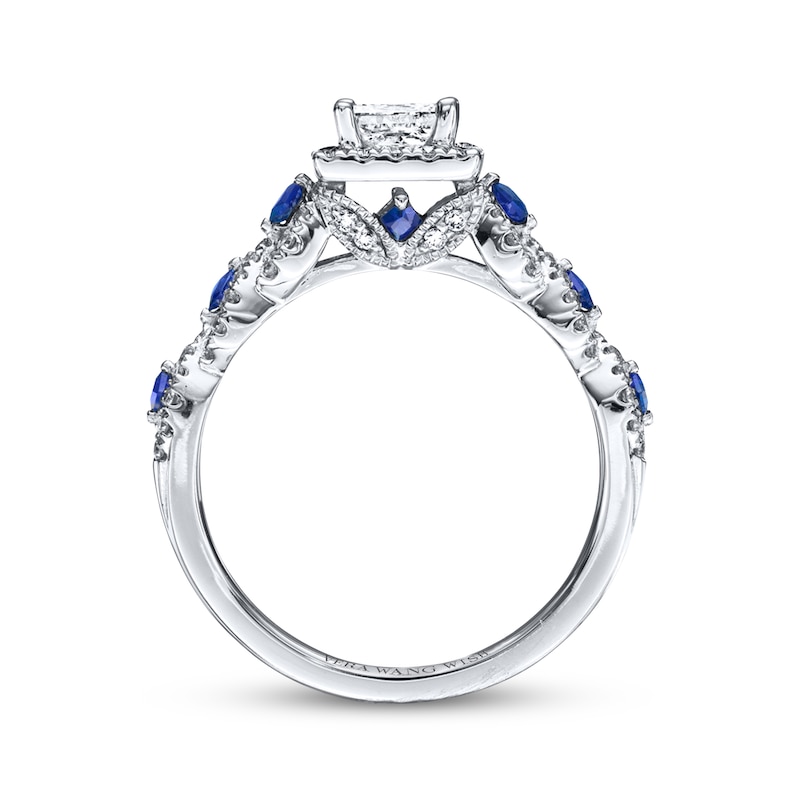 Main Image 3 of Previously Owned Vera Wang WISH 1 Carat tw Diamonds 14K White Gold Ring