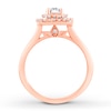 Thumbnail Image 1 of Previously Owned Diamond Engagement Ring 7/8 ct tw Round-cut 14K Rose Gold
