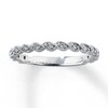 Thumbnail Image 1 of Previously Owned Women's Diamond Band 1/8 ct tw Round-Cut 14K White Gold