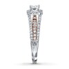 Thumbnail Image 3 of Previously Owned Diamond Ring 1-1/5 ct tw Princess-cut 14K Two-Tone Gold