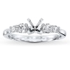 Thumbnail Image 1 of Previously Owned Diamond Ring Setting 3/8 ct tw Round-cut 14K White Gold