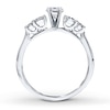 Thumbnail Image 2 of Previously Owned Diamond Ring Setting 3/8 ct tw Round-cut 14K White Gold