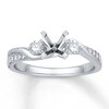 Thumbnail Image 1 of Previously Owned Colorless Diamond Ring Setting 3/8 ct tw Round 14K White Gold