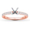 Thumbnail Image 1 of Previously Owned Colorless Diamond Ring Setting 3/8 carat tw Round 14K Rose Gold