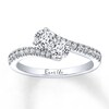Thumbnail Image 1 of Previously Owned Ever Us SI2 Quality Two-Stone Ring 1-1/2 cttw Diamonds 18K Gold