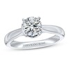 Thumbnail Image 3 of Previously Owned Vera Wang WISH Ring Setting Natural Sapphires 14K White Gold