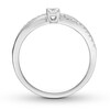 Thumbnail Image 2 of Previously Owned Ever Us Diamond Ring 1/3 ct tw 10K White Gold