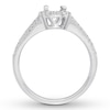Thumbnail Image 2 of Previously Owned Diamond Ring Setting 1/3 carat tw Round 14K White Gold