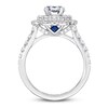 Thumbnail Image 4 of Previously Owned Vera Wang WISH Ring Setting 1 ct tw Diamonds 14K White Gold