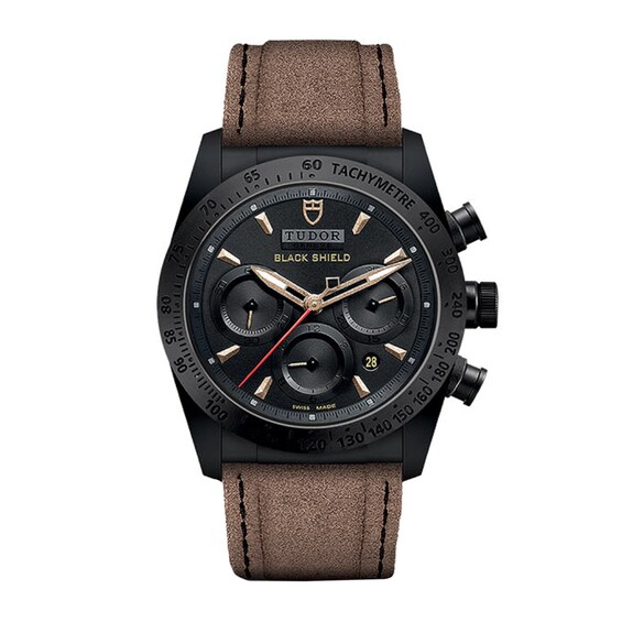 Jared The Galleria Of Jewelry Previously Owned Tudor Fastrider Black Shield Mens Watch