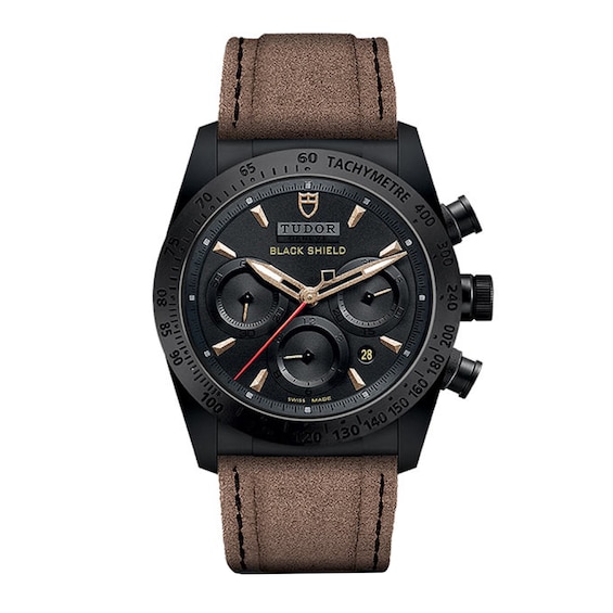 Jared The Galleria Of Jewelry Previously Owned Tudor Fastrider Black Shield Mens Watch