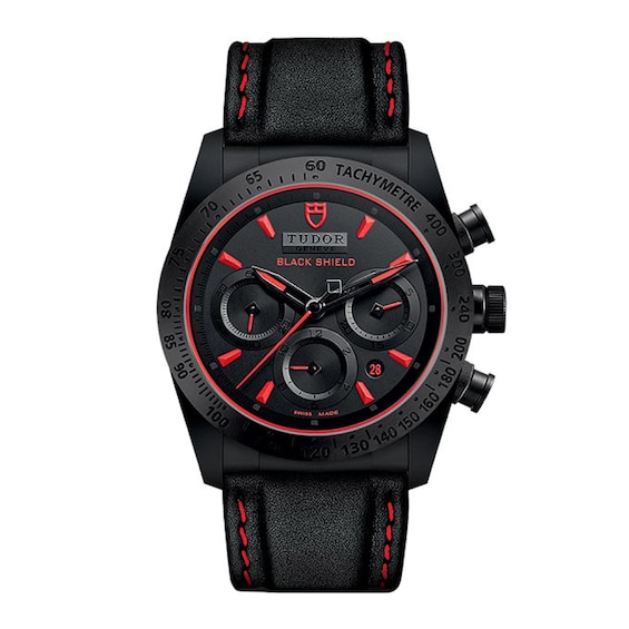 Jared The Galleria Of Jewelry Previously Owned Tudor Fastrider Black Shield Mens Watch
