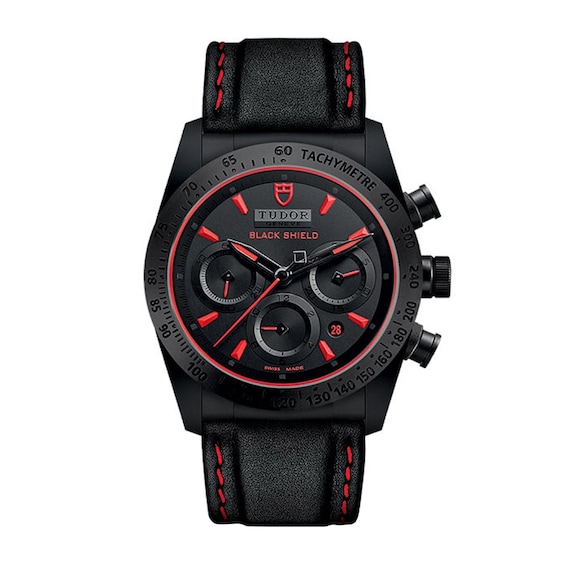 Jared The Galleria Of Jewelry Previously Owned Tudor Fastrider Black Shield Mens Watch