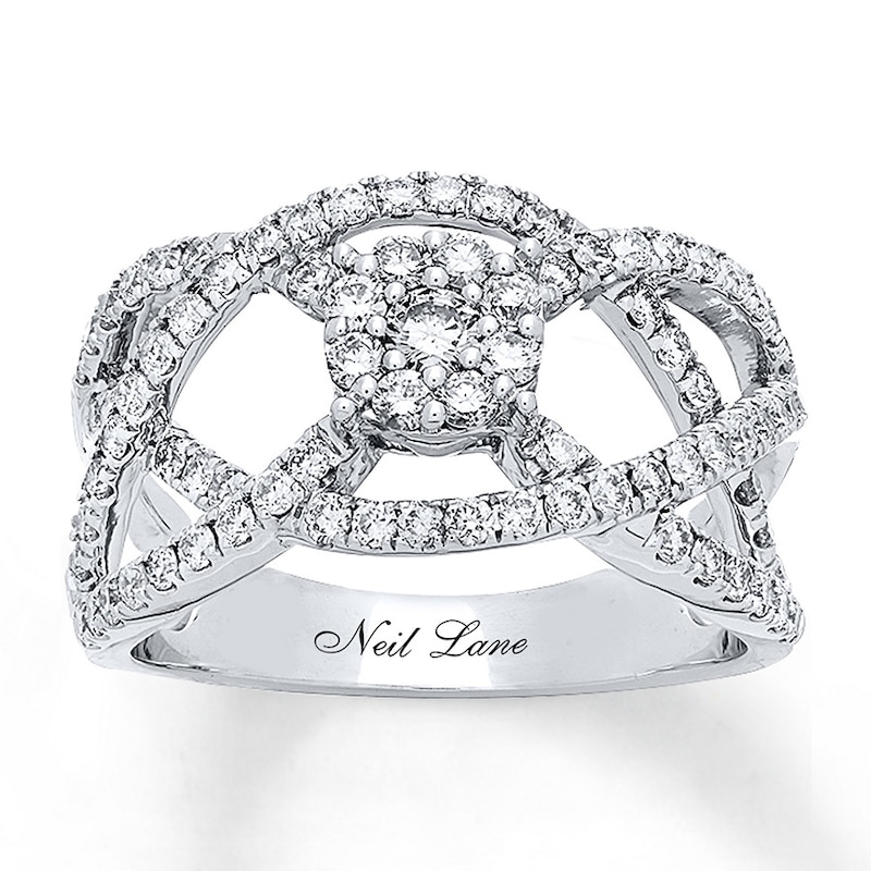 Previously Owned Neil Lane Designs Ring 1 ct tw Diamonds 14K White Gold