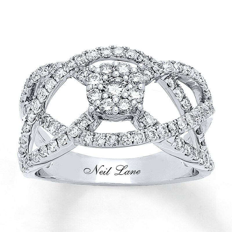 Main Image 1 of Previously Owned Neil Lane Designs Ring 1 ct tw Diamonds 14K White Gold