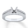 Thumbnail Image 1 of Previously Owned Diamond Ring Setting 1/3 carat tw Round 14K White Gold