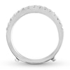 Thumbnail Image 1 of Previously Owned Diamond Enhancer Ring 3/4 ct tw Round-cut 14K White Gold