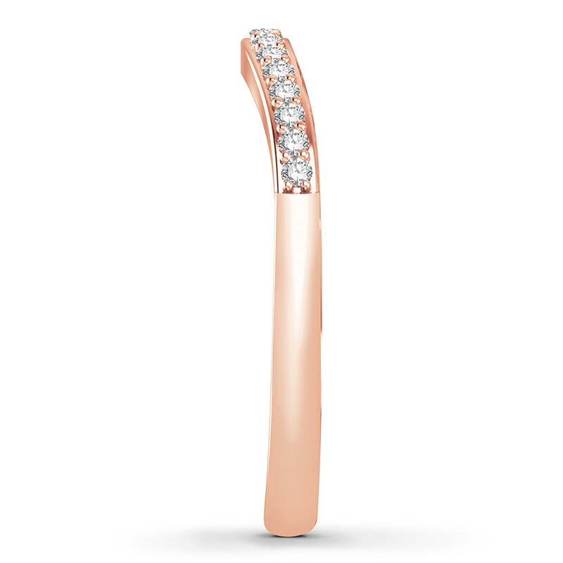Main Image 3 of Previously Owned Diamond Anniversary Band 1/6 ct tw Round 14K Rose Gold