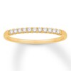 Thumbnail Image 1 of Previously Owned Diamond Anniversary Band 1/10 ct tw Round-cut 10K Yellow Gold