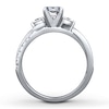 Thumbnail Image 2 of Previously Owned Colorless Diamond Ring Setting 3/8 ct tw Round 14K White Gold