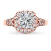 Thumbnail Image 3 of Previously Owned Diamond Engagement Ring Setting 1/2 carat tw 14K Rose Gold