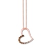 Thumbnail Image 1 of Previously Owned Le Vian Chocolate Ombre Necklace 1/2 ct tw Diamonds 14K Gold