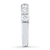 Thumbnail Image 2 of Previously Owned Diamond Anniversary Band 1-1/2 ct tw Round 18K White Gold