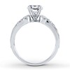 Thumbnail Image 2 of Previously Owned Diamond Ring Setting 1/15 ct tw Round-cut 14K White Gold