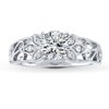 Thumbnail Image 3 of Previously Owned Diamond Ring Setting 1/15 ct tw Round-cut 14K White Gold