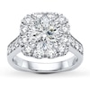 Thumbnail Image 3 of Previously Owned Hearts Desire Ring Setting 1-3/8 ct tw Diamonds 18K White Gold